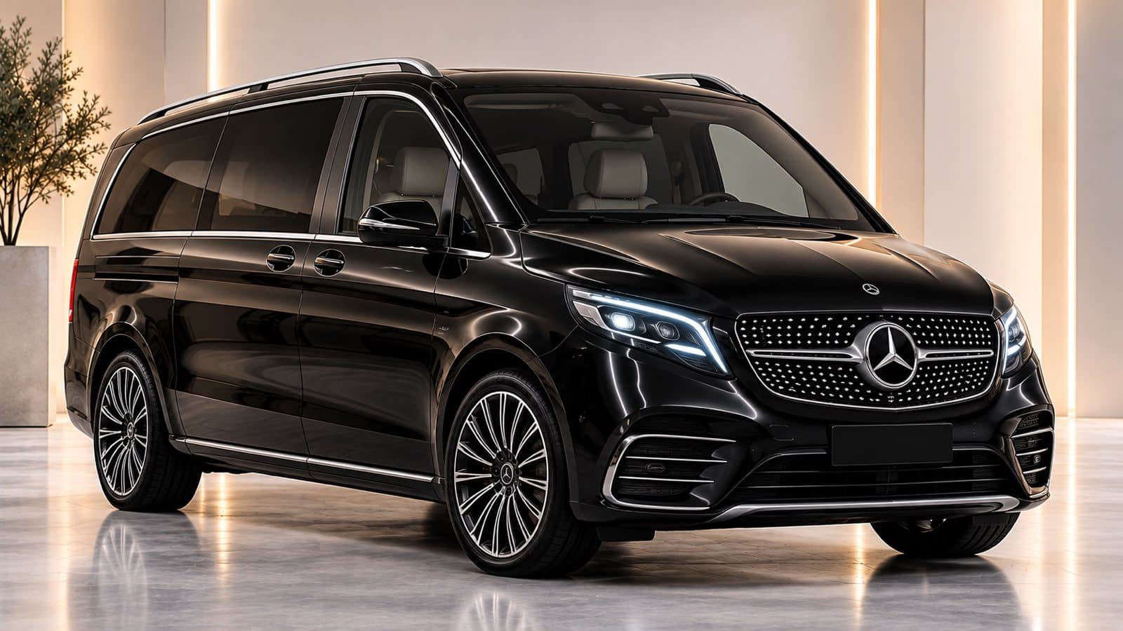 Mercedes-Benz VLE 300 in obsidian black